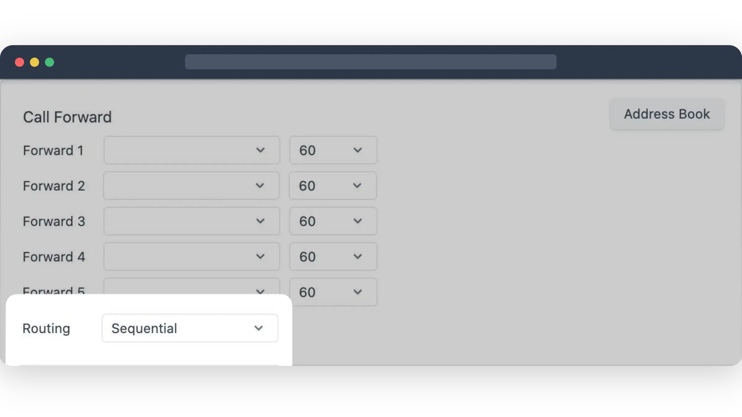 Sequential Divert