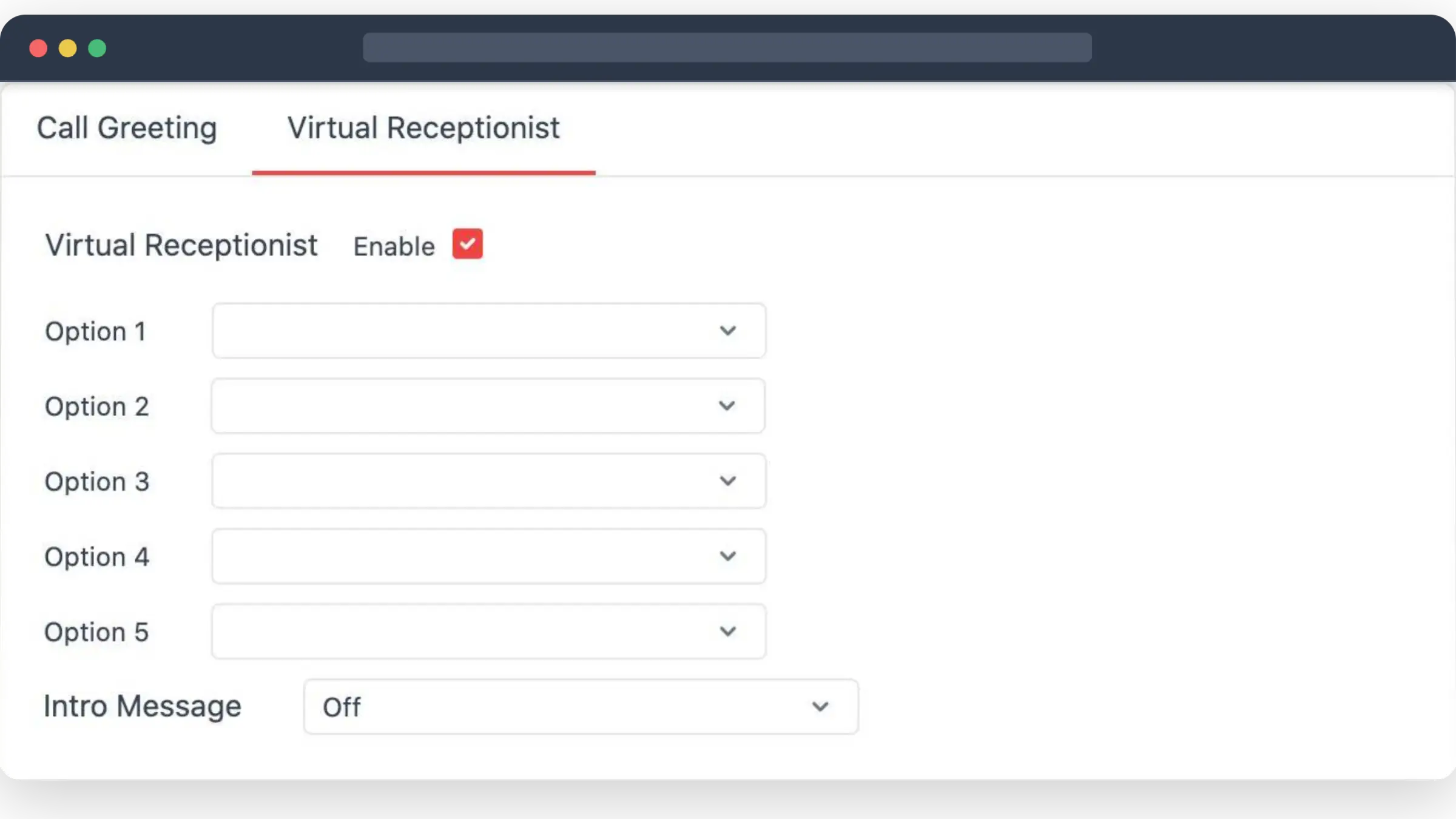 Virtual Receptionist